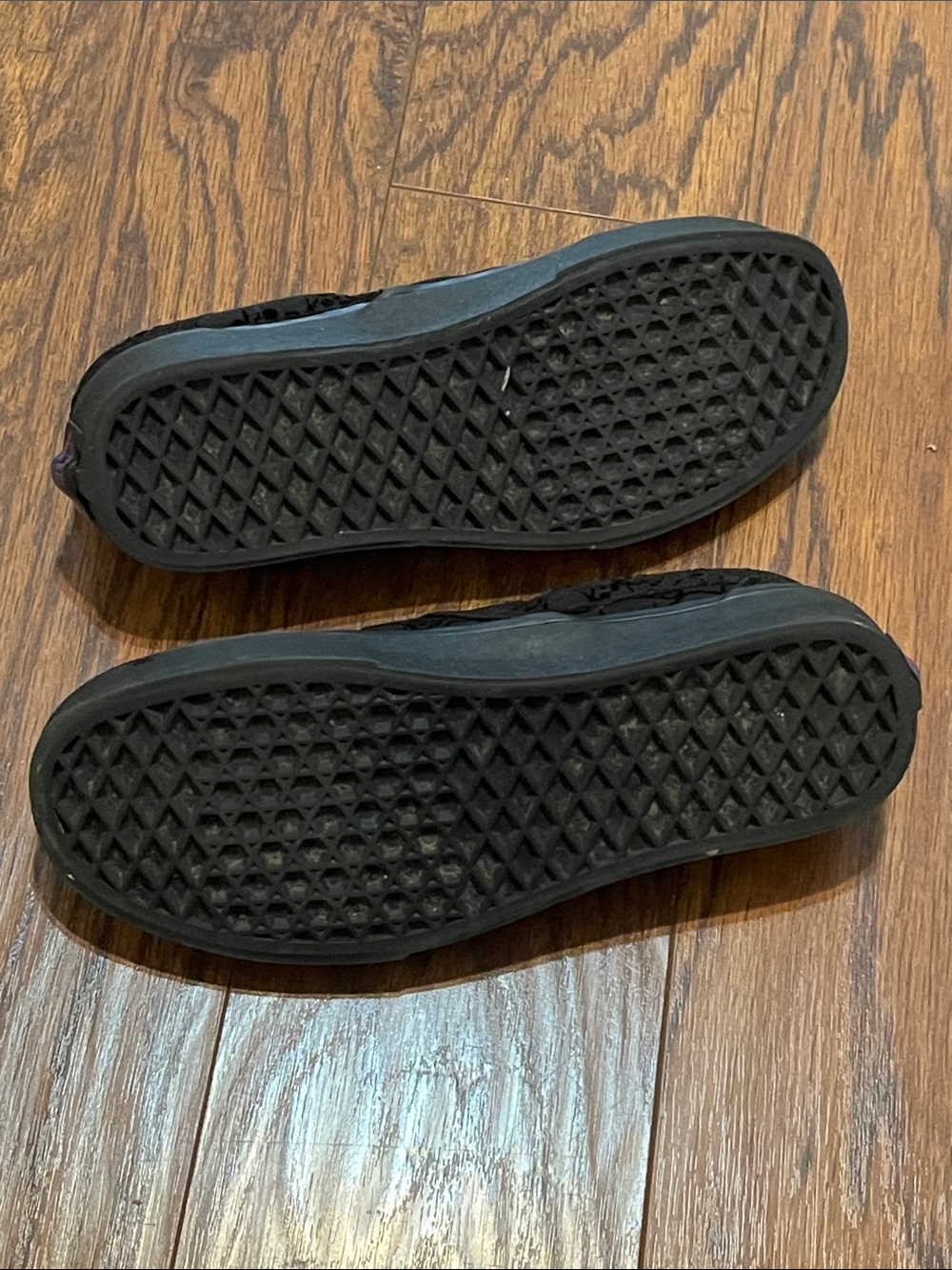 Vans Black Skull Slip-On Sneakers - Picture 6 of 16